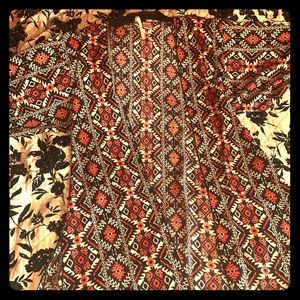 Tribal Print Kimono